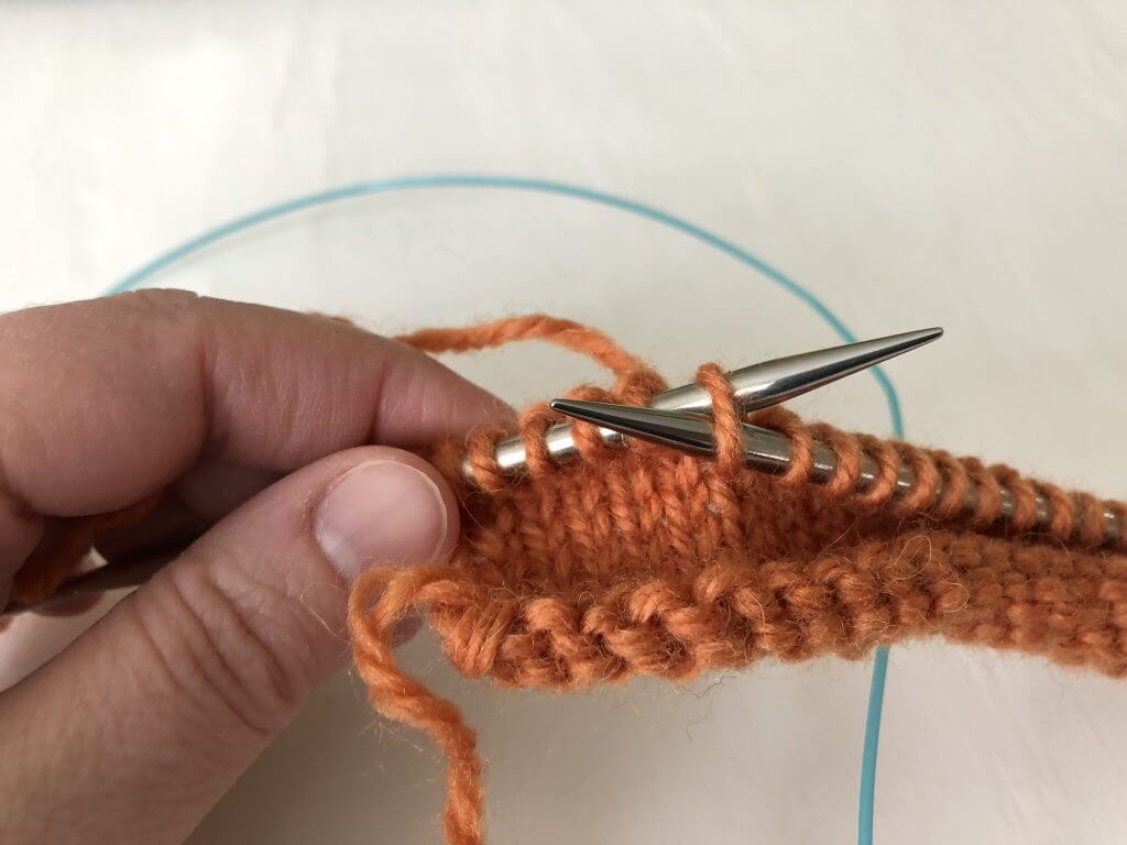 Knitting backward is key to avoiding purl stitches in stockinette, learn the technique today! It's also handy for knitting entrelac and following a chart.