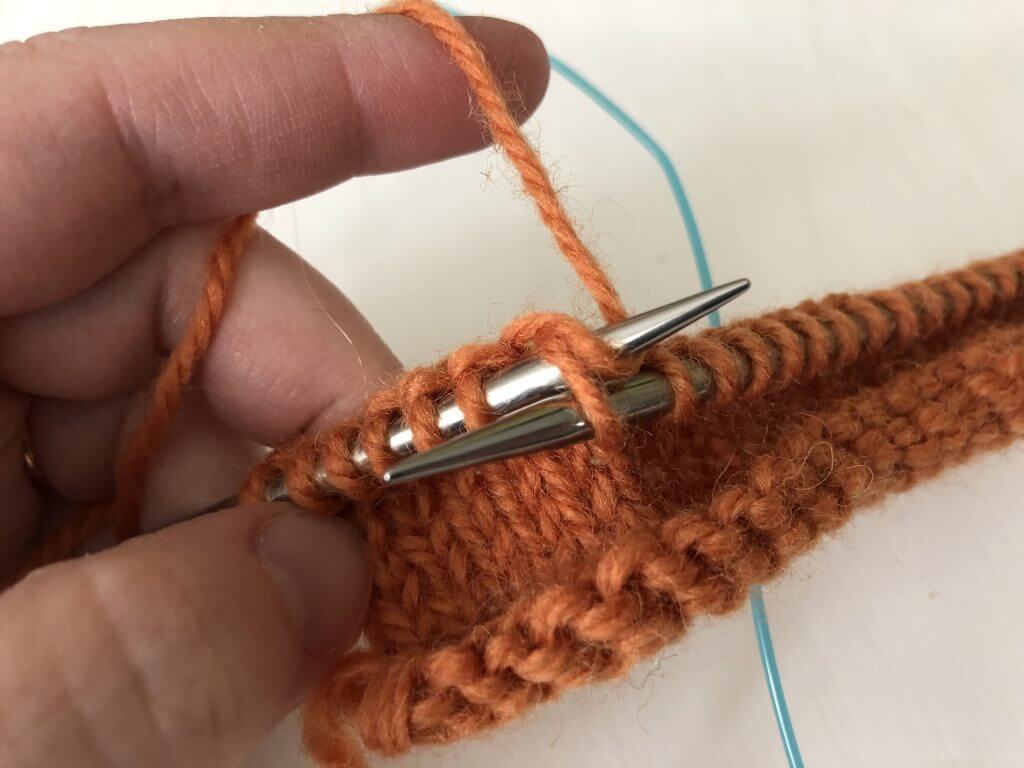 Knitting backward is key to avoiding purl stitches in stockinette, learn the technique today! It's also handy for knitting entrelac and following a chart.