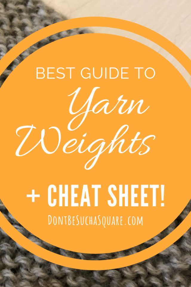 Yarn Weight Conversion Chart