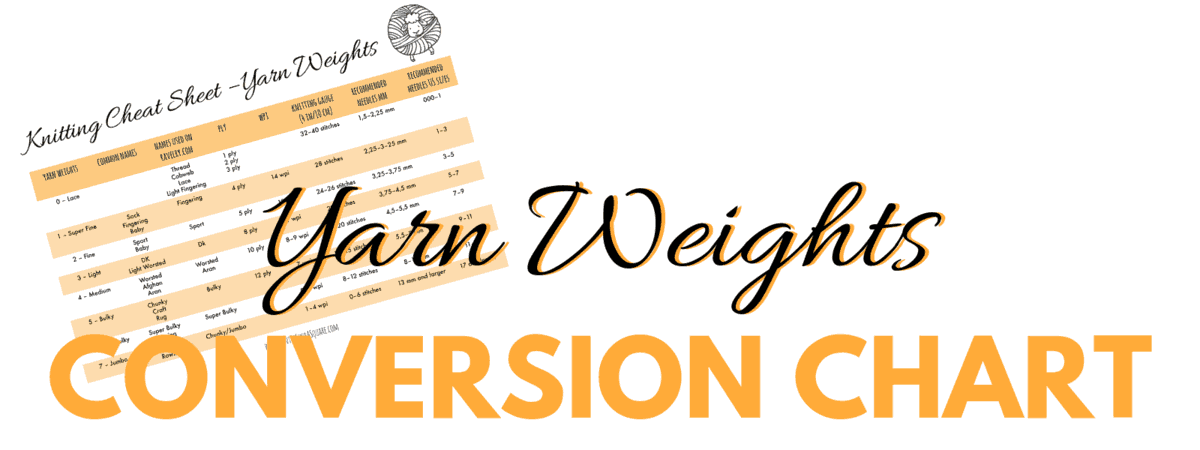 Wool Weight Conversion Chart