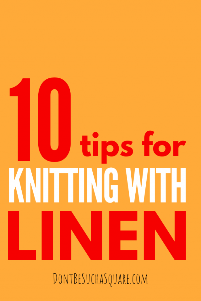 The 10 best tips for knitting with linen yarn! Linen yarn can be a bit tricky to knit with if you're used to knitting with wool. But give it a try, linen also have some amazing qualities!
#knitting #linenyarn #flaxyarn #yarn #knittingtips #knittinghacks