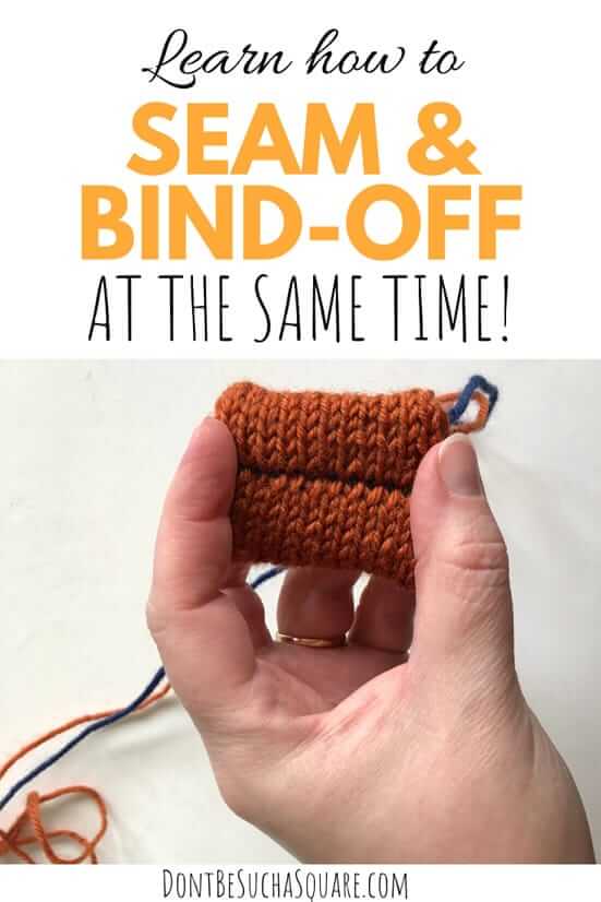 Learn how to Seam & Bind off your knitting at the same time with the three-needle Bind-off!
#Knitting #ThreeNeedleBindOff  #BindOff #KnittingHacks