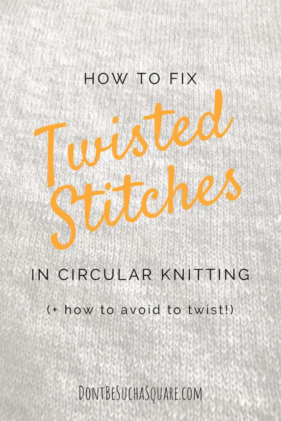 Fix Twisted Stitches | It's easily done to twist the cast on before joining in circular knitting. Learn the best tips for avoiding this, and what to do when it happens! #knitting #FixTwistedStitches #KnittingTips