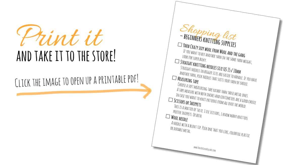 Best Knitting Supplies for Beginners – What do you really need?
The five tools you need to start knitting a guide with printable shopping list.
#KnittingSupplies #KnittingTools #StartKnitting #BeginnerKnitting
