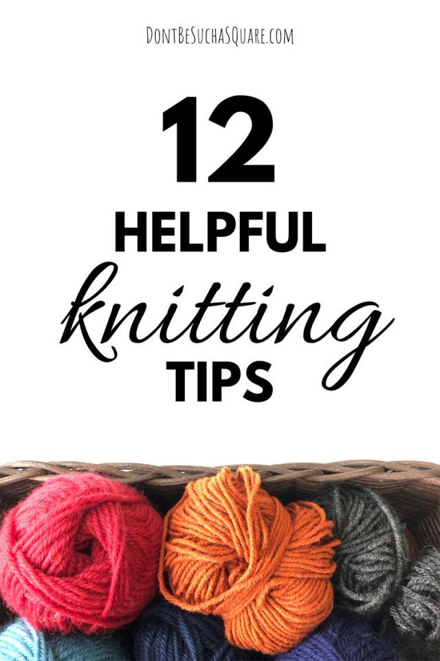 12 best knitting hacks | This is my best knitting tips – a cocktail of diy supplies, cute things to buy and simple ways to improve your knitting projects. #KnittingHacks #KnititngTips #Knitting