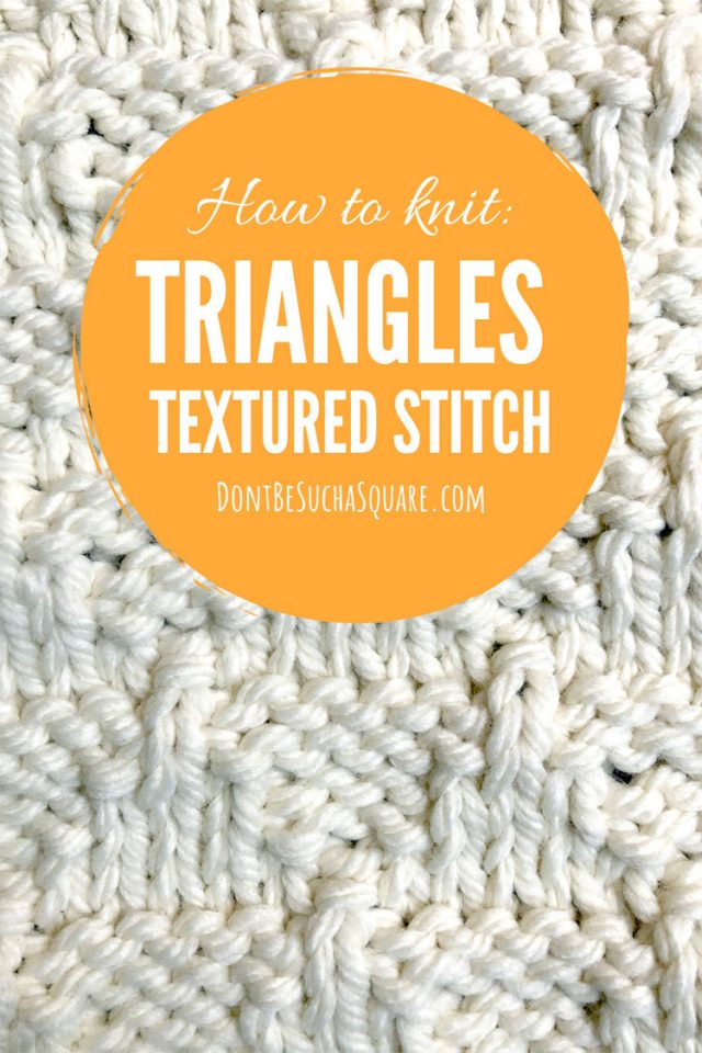 Triangels Textured Stitch
Learn how to knit triangle knitting stitch pattern #KnittingStitch #Triangle #Knitting