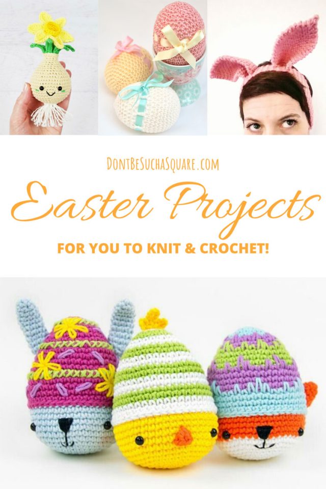 Do you love decorating?! Then this post is definitely for you! 
I have listed some of my absolute favorite knitting and crochet projects, complete with links to the patterns and yarns needed. Let's get crafty! #knitting #Crochet #EasterProjects