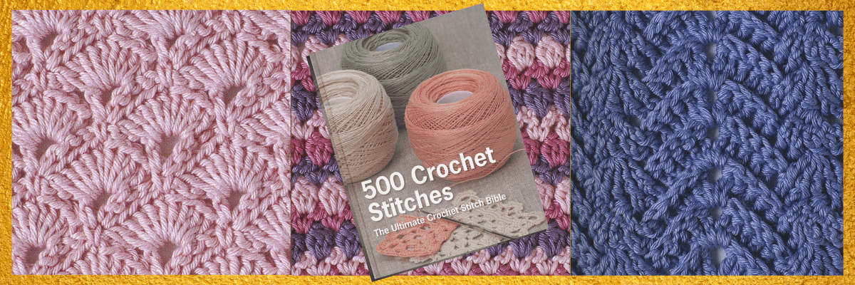 best gifts for crocheters Book: 500 crochet stitches