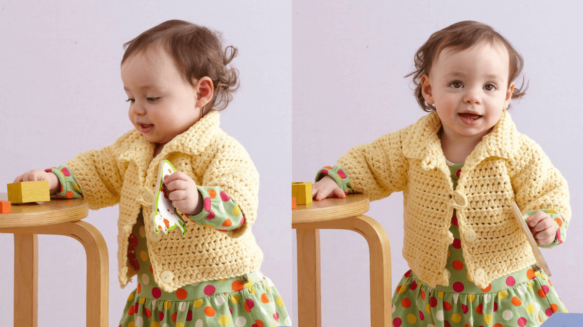 Soft and simple raglan cardigan free crochet pattern