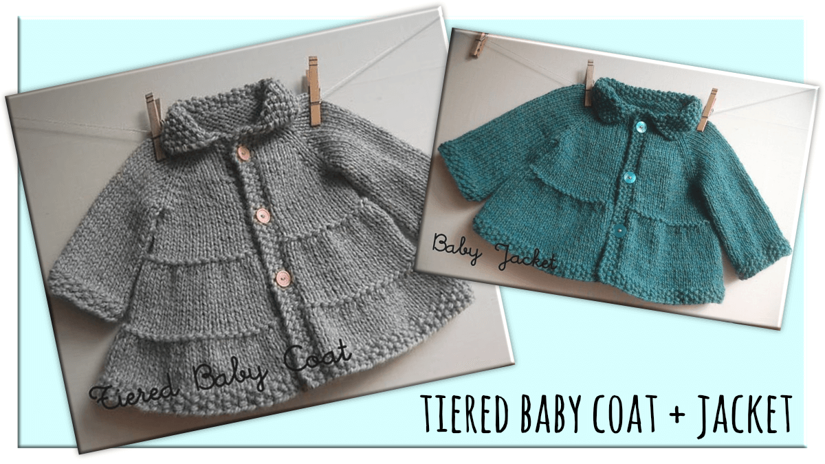Tiered baby coat and jacket