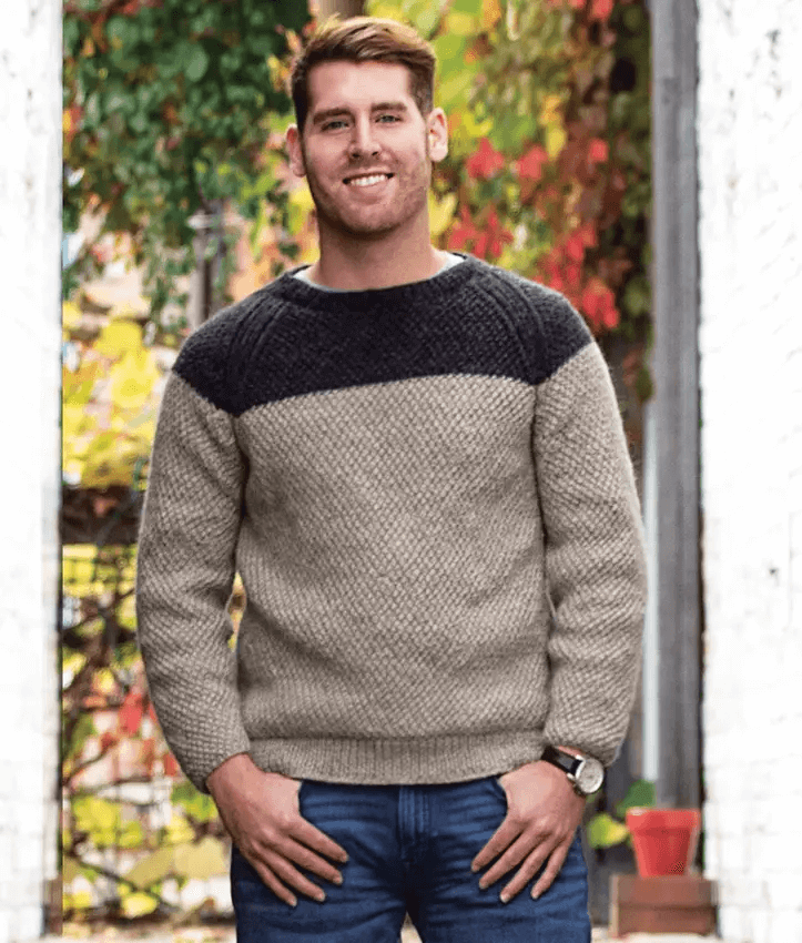 5 Men's Sweater Knitting Kits | Don't Be Such a Square
